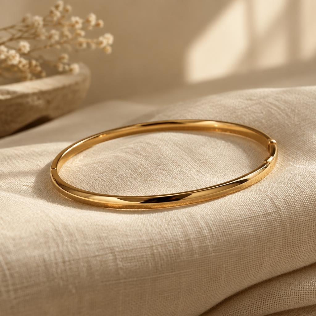 Gold bracelets
