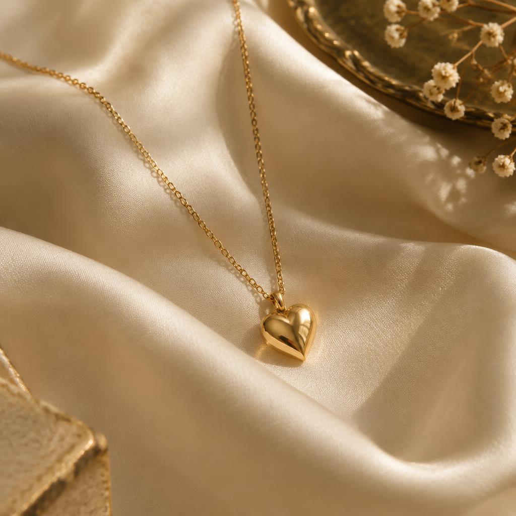 Gold necklaces